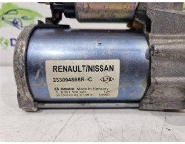 Motor Arranque Renault Megane III Berlina 5P  1 5 BOSE Edition [1 5 Ltr  - 81 kW dCi Diesel FAP]