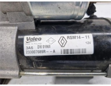 Motor Arranque Dacia Lodgy  1 5 Laureate [1 5 Ltr  - 80 kW dCi Diesel FAP CAT]