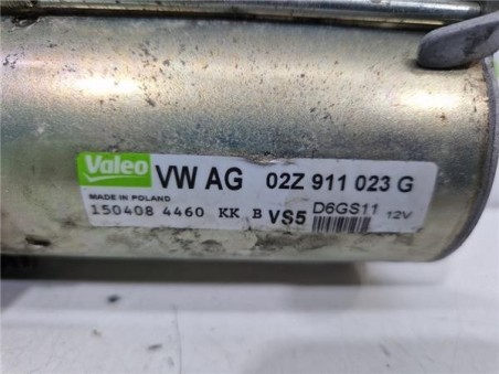 Motor Arranque Audi A3  1 4 TFSI Ambiente [1 4 Ltr  - 92 kW 16V TFSI]