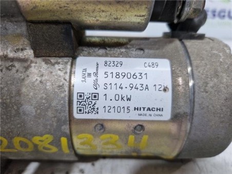 Motor Arranque Fiat II Panda  1 2