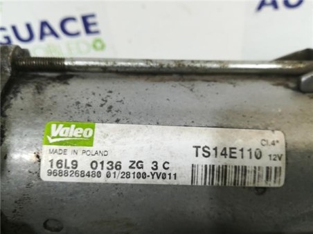 Motor Arranque Peugeot Bipper  1 4 Básico [1 4 Ltr  - 50 kW HDi]