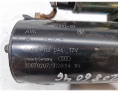 Motor Arranque BMW Serie 3 Berlina  2 0 320d [2 0 Ltr  - 120 kW 16V Diesel]