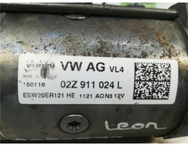Motor Arranque Seat Leon ST 5F8  1 6 Reference [1 6 Ltr  - 81 kW TDI]