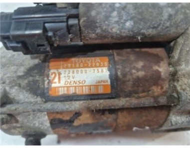 Motor Arranque Toyota Celica  1 8 [1 8 Ltr  - 105 kW 16V CAT]