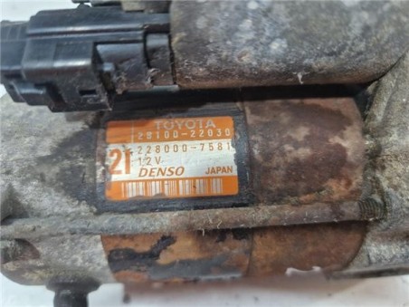 Motor Arranque Toyota Celica  1 8 [1 8 Ltr  - 105 kW 16V CAT]