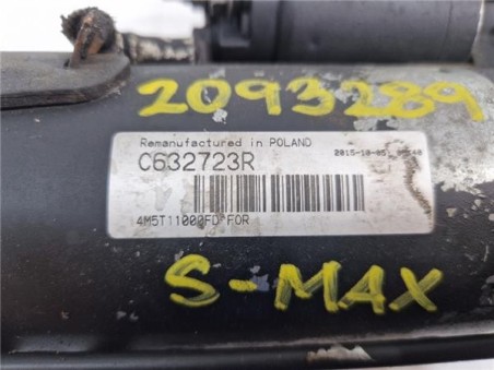 Motor Arranque Ford S-MAX  2 0 TDCi
