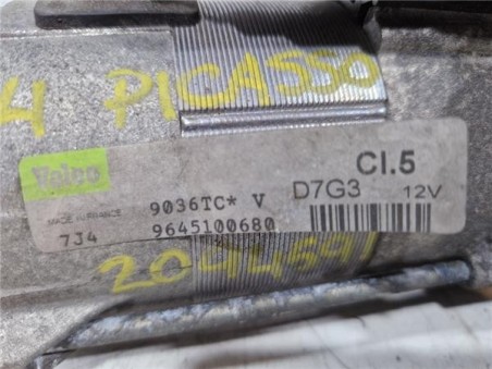 Motor Arranque Citroen C4 PICASSO 1 6 
