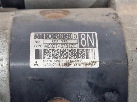 Motor Arranque Suzuki SWIFT III  1 3