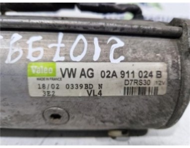 Motor Arranque Skoda Octavia Berlina  1 9 TDI GLX [1 9 Ltr  - 66 kW TDI]