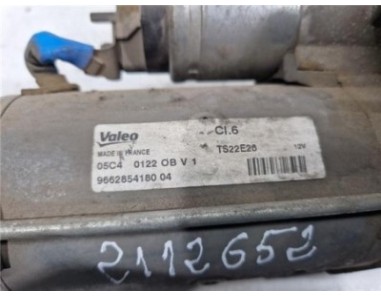 Motor Arranque Peugeot 308  1 6 Access [1 6 Ltr  - 68 kW HDi FAP]