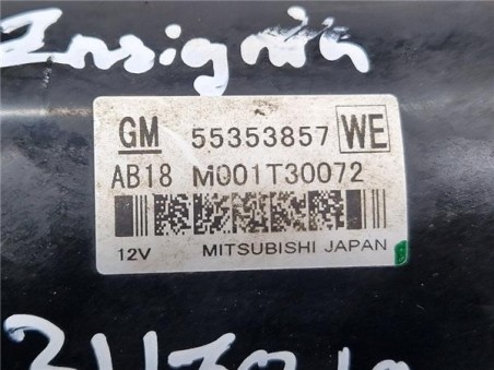 Motor Arranque Opel Insignia Berlina  2 0 CDTI