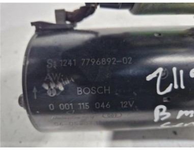 Motor Arranque BMW Serie 1 Berlina  2 0 118d [2 0 Ltr  - 90 kW 16V Diesel CAT]