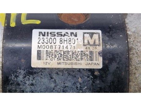 Motor Arranque Nissan X-Trail  2 2 Edition Elegance [2 2 Ltr  - 100 kW dCi Diesel CAT]