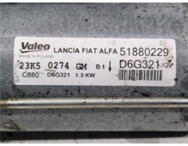 Motor Arranque Fiat III Fiorino  1 3 D Multijet