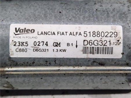 Motor Arranque Fiat III Fiorino  1 3 D Multijet