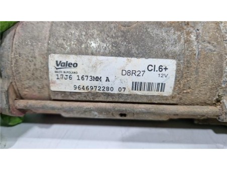 Motor Arranque Peugeot Expert Furgón  2 0 Pro Standard [2 0 Ltr  - 90 kW Blue-HDI FAP]