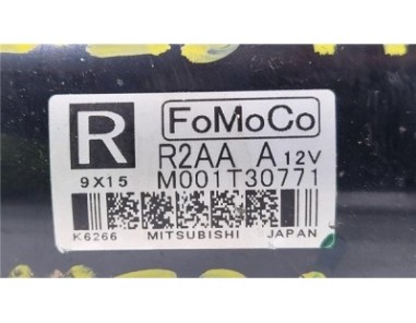 Motor Arranque Mazda 6 Familiar  2 2 CE 185 Luxury SW [2 2 Ltr  - 136 kW Turbodiesel CAT]