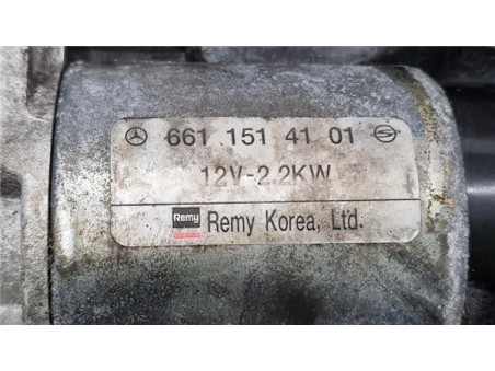 Motor Arranque Ssangyong RODIUS 2 7 Turbodiesel 