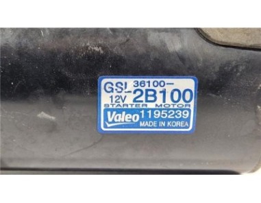 Motor Arranque Hyundai i20  1 4