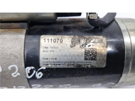 Motor Arranque Peugeot 206  1 9 D