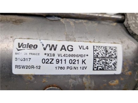 Motor Arranque Audi Q2  1 6 30 TDI design [1 6 Ltr  - 85 kW TDI]