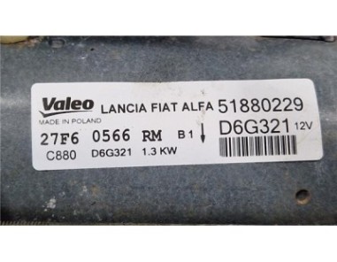 Motor Arranque Fiat Qubo  1 3 Dynamic [1 3 Ltr  - 59 kW 16V M-Jet CAT]