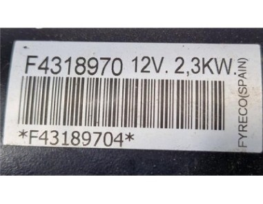 Motor Arranque Peugeot Expert Furgón  2 0 Furgón L1H1 [2 0 Ltr  - 88 kW HDi CAT ]