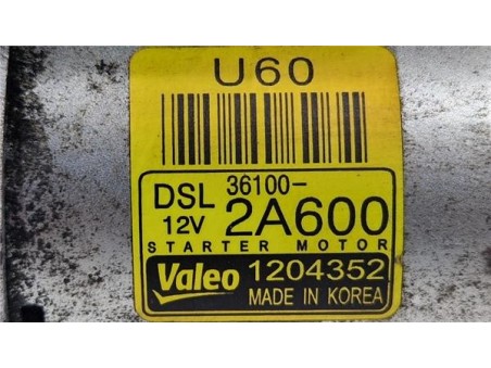 Motor Arranque Kia Rio  1 1 Concept [1 1 Ltr  - 55 kW CRDi CAT]