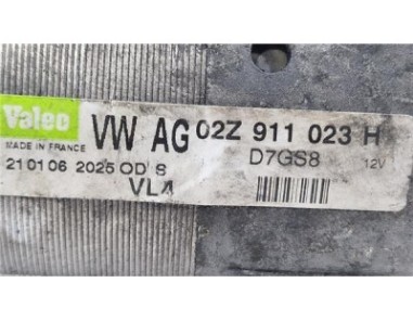 Motor Arranque Audi A3  1 9 TDI Ambiente [1 9 Ltr  - 77 kW TDI]