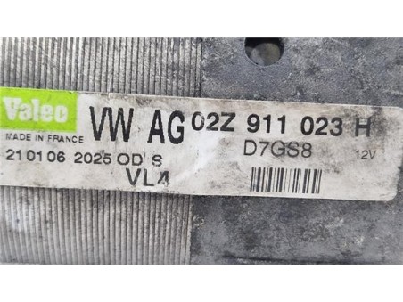 Motor Arranque Audi A3  1 9 TDI Ambiente [1 9 Ltr  - 77 kW TDI]