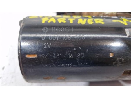 Motor Arranque Peugeot Partner  1 9 Break [1 9 Ltr  - 51 kW Diesel]