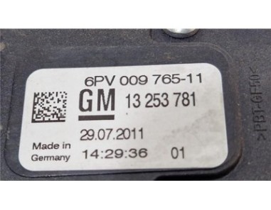 Potenciometro Pedal Gas Opel Zafira C Tourer  2 0 Expression [2 0 Ltr  - 96 kW CDTI]
