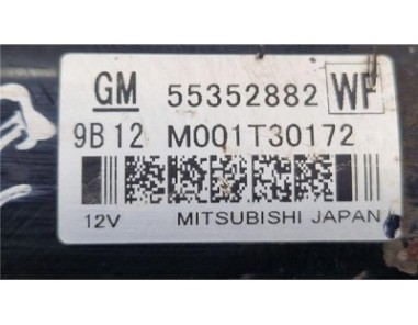 Motor Arranque Opel Insignia Berlina  2 0 Selective [2 0 Ltr  - 96 kW CDTI]