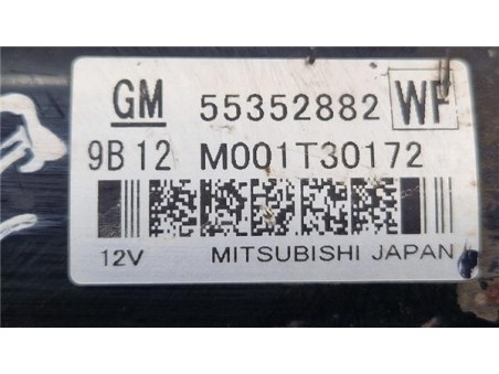 Motor Arranque Opel Insignia Berlina  2 0 Selective [2 0 Ltr  - 96 kW CDTI]