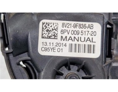 Potenciometro Pedal Gas Ford Transit Courier  1 6 Ambiente [1 6 Ltr  - 71 kW TDCi CAT]