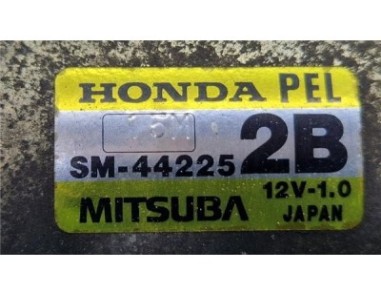 Motor Arranque Honda HR-V  1 6 16V