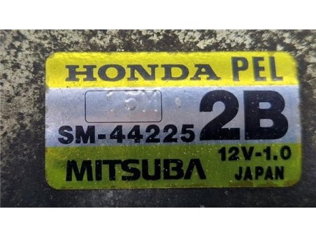 Motor Arranque Honda HR-V  1 6 16V