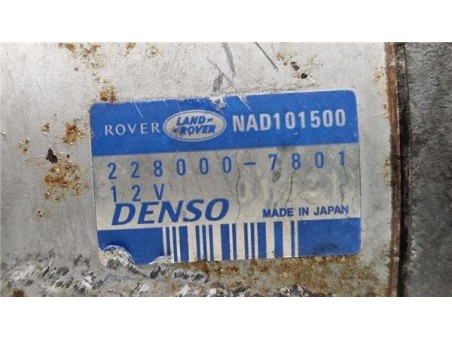 Motor Arranque Land Rover Freelander  2 0 E Targa [2 0 Ltr  - 82 kW Td4 CAT]