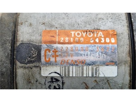 Motor Arranque Toyota RAV4  2 0 D-4D 4WD