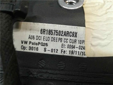 Retrovisor Derecho Volkswagen POLO 1 4 FSI 