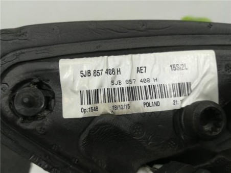 Retrovisor Derecho Skoda Rapid  1 6 Active [1 6 Ltr  - 85 kW TDI DPF]
