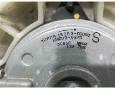 Electroventilador Toyota YARIS  1 0