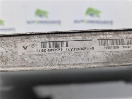 RADIADOR AGUA Renault Scenic III  1 5 Business [1 5 Ltr  - 81 kW dCi Diesel FAP]