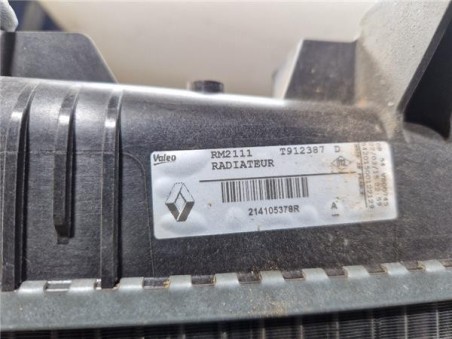 RADIADOR AGUA Renault Megane III Berlina 5P  1 5 BOSE Edition [1 5 Ltr  - 81 kW dCi Diesel FAP]