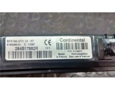 BSI Renault SCENIC III 1 5 dCi D FAP 