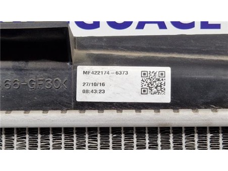 RADIADOR AGUA Toyota Yaris  1 3 Active [1 3 Ltr  - 73 kW 16V CAT]