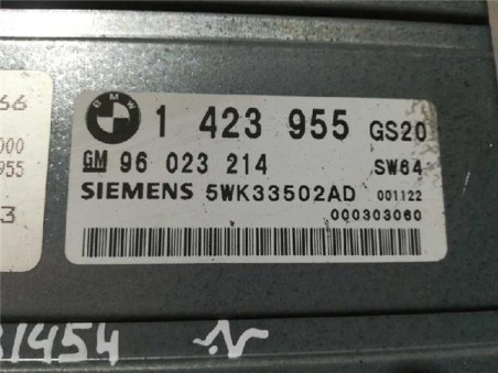 Centralita Cambio Automatico BMW SERIE 3 BERLINA 2 0 16V D 