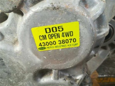 Caja Cambios Manual Hyundai SANTA FE 2 2 CRDi 