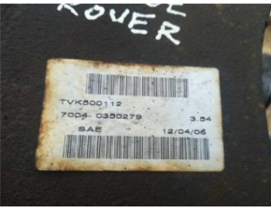 Grupo Diferencial Trasero Land Rover RANGE ROVER SPORT 2 7 Td V6 