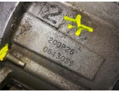 Caja Cambios Manual Peugeot 207  1 6 XS [1 6 Ltr  - 80 kW HDi FAP CAT ]